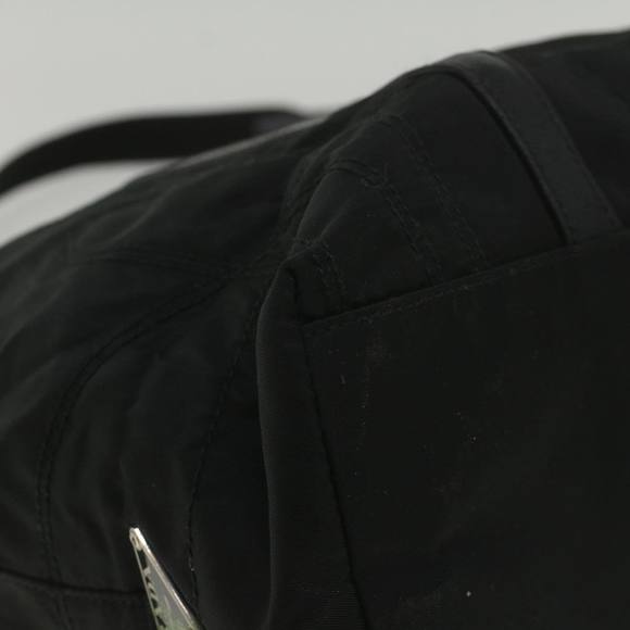 PRADA Tote Bag Nylon Black Auth bs9018 - Picture 15 of 16